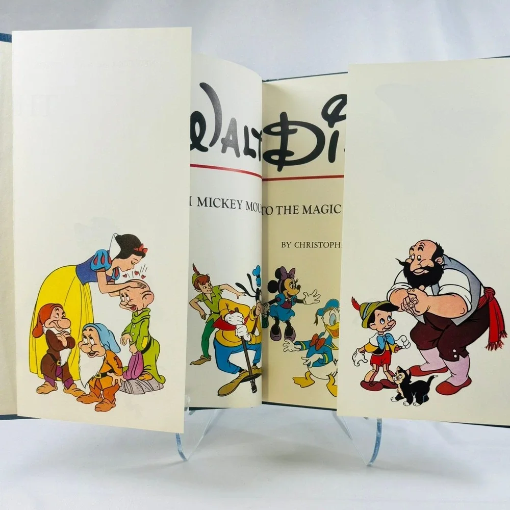 VTG Art of Walt Disney 1975 Coffee Table Book Hardcover Collectible _ Dust Cover